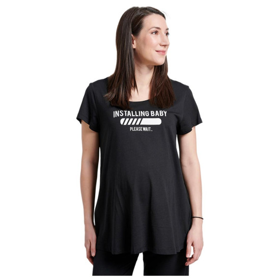 Bodytalk Γυναικεία κοντομάνικη μπλούζα Maternity Loose T-Shirt